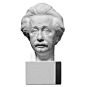 爱因斯坦石膏像 科学家 发明家 男人头像 - 雕塑模型 蛮蜗网