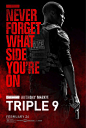 Mega Sized Movie Poster Image for Triple 9