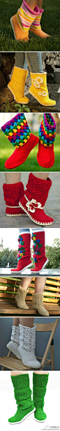 暖暖的针织短靴…_来自小小艾的图片分享-网