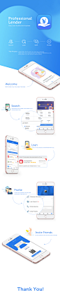 Professional Lender App Design on Behance