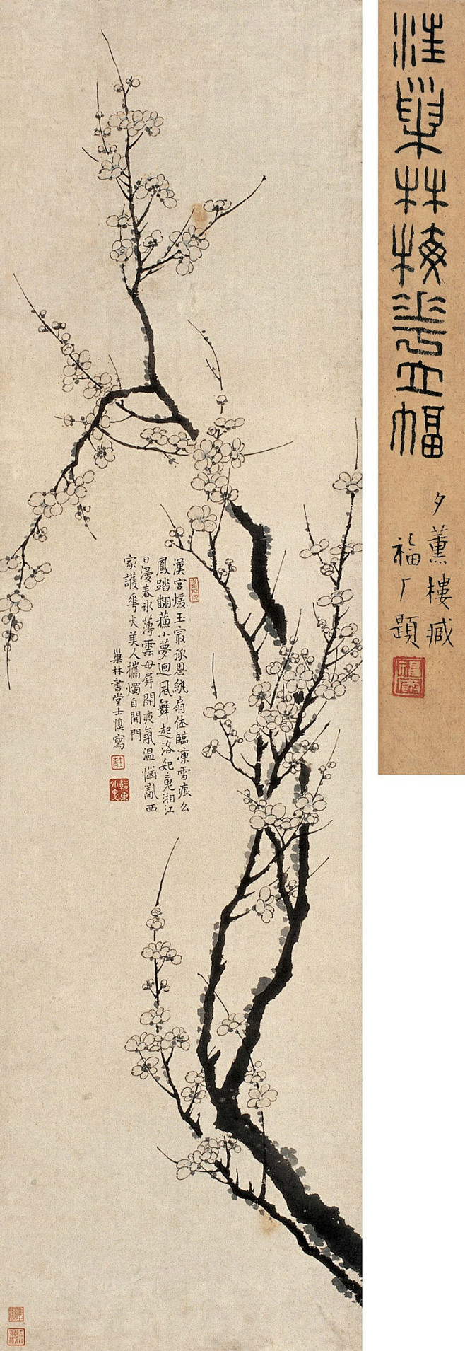 中国古代画派 ：扬州八怪之《汪士慎》