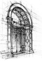 Architectural Sketch by ~gabahadatta on deviantART