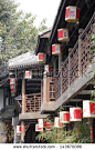 CHENGDU,CHINA - JUNE 3:Jinli Ancient Street and width alley is one of the most famous tourism in chengdu old street on June 3,2012 in China. - stock photo