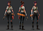 Girl Scout Patrol Leader, Mark Henriksen : Originally created for the Journey Contest but ran out of time. 
Wanted to complete the project in my spare time.
Plan on adding some more to the image such as fur for the clothing and hair.
Will add turnaround s