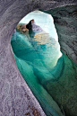 拉戈卡雷拉，智利的巴塔哥尼亚的溶洞