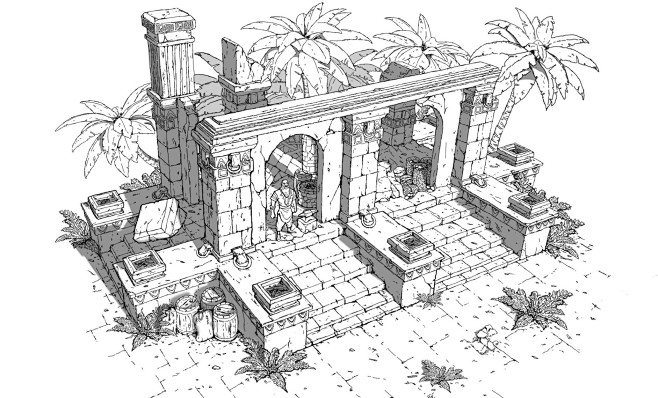 blacksmith ruins, Vi...