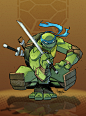 Leonardo TMNT by Red