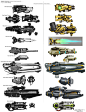 The Robot Player Character Weapons