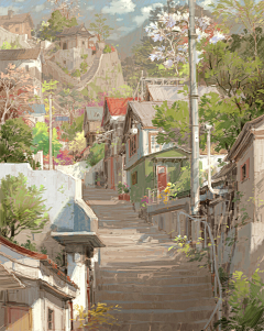 子易先生采集到场景（氛围概念）