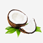 椰子高清素材 椰子汁 水果 白色果肉 元素 免抠png 设计图片 免费下载