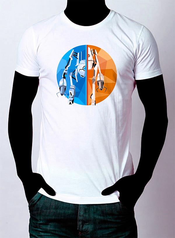 Portal 2 t-shirt : D...