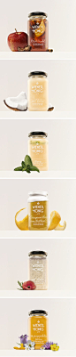 Wiener Honig / Honey from Vienna by Werner Singer, via Behance