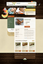 销售木制玩具网站界面设计