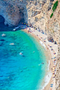 Cliff Beach, Corfu, Greece
photo via ally