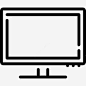电脑屏幕图标png免抠素材_新图网 https://ixintu.com 技术 电视 电视监控 电脑显示器 电视屏幕