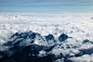 General 3740x2494 mountains snow clouds snowy peak