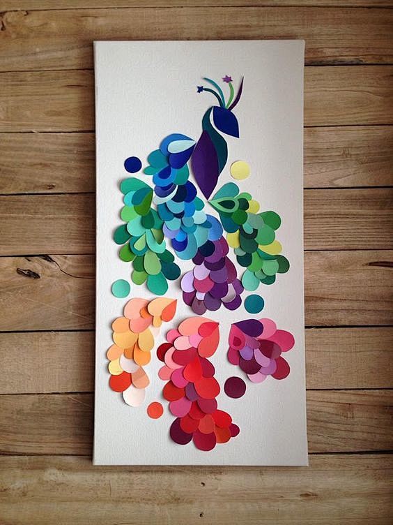 Paint Chip Art: Punc...