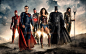 People 3840x2400 movies Flash Superman Wonder Woman Batman Justice League people celebrity Gal Gadot Aquaman Cyborg (DC Comics)