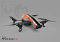 Parrot AR.Drone 2.0 : Second generation of Parrot's renowned high-tech quadricopter that can be controlled by Wi-Fi using a smartphone. Label de l'Observeur du Design (ICSID/IDA International Competition)