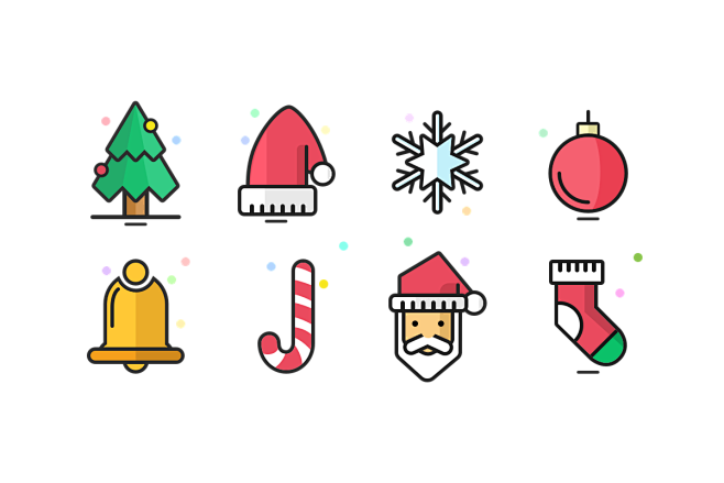 Christmas icons