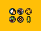 Food Icons lunch dinner app web perfect pixel illustration application ios mobile icon food