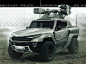 Military truck, Encho Enchev : Military truck concept ( 2D )