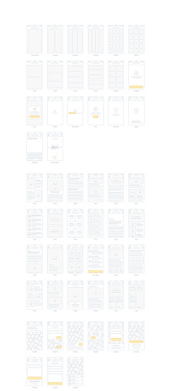 lwjlee采集到Wireframe & prototype