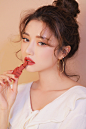 3CE MOOD RECIPE MATTE LIP COLOR #222 : 도회적이지만 따스한 감성의 블론드 레드   언제 어디서나 부담없이 꺼내드는  #STEP AND GO