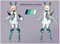 C: Robot Bunny Girl by Hyanna