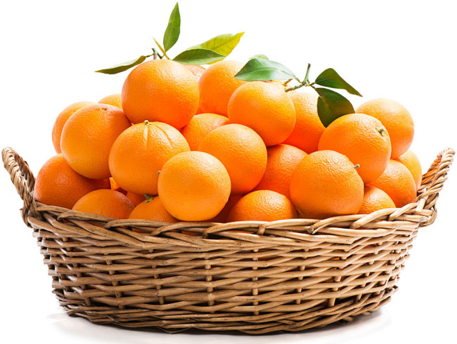 篮筐里的橙子