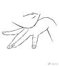 有没有一款是你的托下巴的手姿势，我常用图4 （绘画学习交流群：308250976，画学反应官网：O网页链接 ） #绘画素材##绘画参考# ​​​​