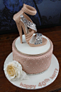 Jimmy Choo Shoe Cake ~ non edible bling!