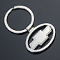 雪佛兰汽车镂空车标金属钥匙扣圈链挂件4S店赠品创意礼品厂家现货