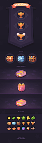 Casual icons pack : This is casual pack with icons for games.All this objects i made in Photoshop.For some objects i used modeles.Modeles usually i made in Blender.Thank you for watching :)