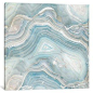 iCanvas 'Agate in Blue I' by Nan Canvas Print | Overstock.com Shopping - The Best Deals on Gallery Wrapped Canvas