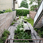 Very Narrow Modern Gardene / repinned on Toby Designs