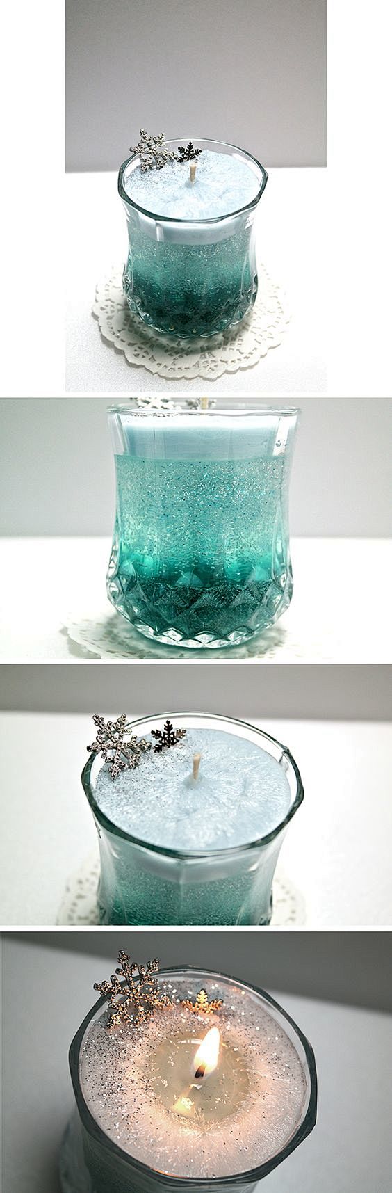 Frozen Elsa Candle