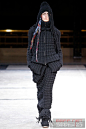 Yohji Yamamoto 巴黎2014秋冬系列时装秀 - 服装设计大赛 - 穿针引线服装论坛