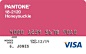 pantone visa cards(原图尺寸：740x466px)