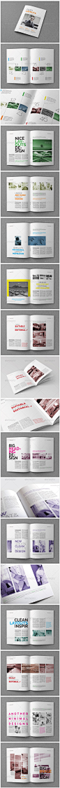 Print Templates - A4/Letter 26 Pages Mgz (Vol. 21) | GraphicRiver