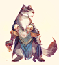 Redwall Designs, Nicholas Kole : Revisiting my childhood favorite: Martin The Warrior with some character design love