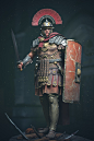 Centurion, Michael Weisheim Beresin : Roman centurion character for games. Midpoly resolution.

Available here:
https://www.cgtrader.com/3d-models/character/man/roman-centurion-character-pbr-rigged-3d