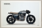 Moto-Mucci: ART: Ian Galvin CX500 Illustrated Prints