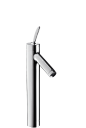 Axor Starck - Classic single lever basin mixer with pop-up waste set for washbowls | Hansgrohe International