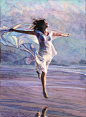 "Your Light Shines Bright", painting by Steve Hanks  ♥ ♥ www.paintingyouwithwords.com