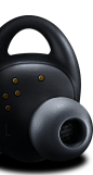 Samsung Gear IconX : Plug the Gear IconX earbuds in and go for a run. Stay pumped up with your favorite tracks and pace yourself the help of a voice guide. All without wires, without your phone.