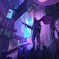 Anthill stories - Assassin, Marat Zakirov : Story about the one assassination in future neon environment.