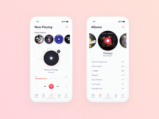 Music player preview