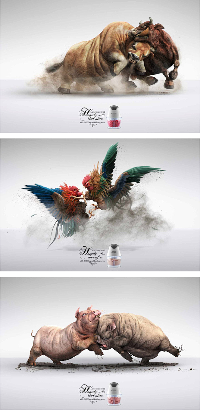 OTTO绞肉机系列创意广告设计
