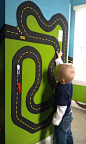 magnetic wall race track